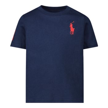 Ralph Lauren 320770177 baby t-shirt navy Afbeelding van Ralph Lauren 320770177 baby t-shirt navy