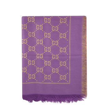 Gucci 574742 kinder sjaal paars Afbeelding van Gucci 574742 kinder sjaal paars