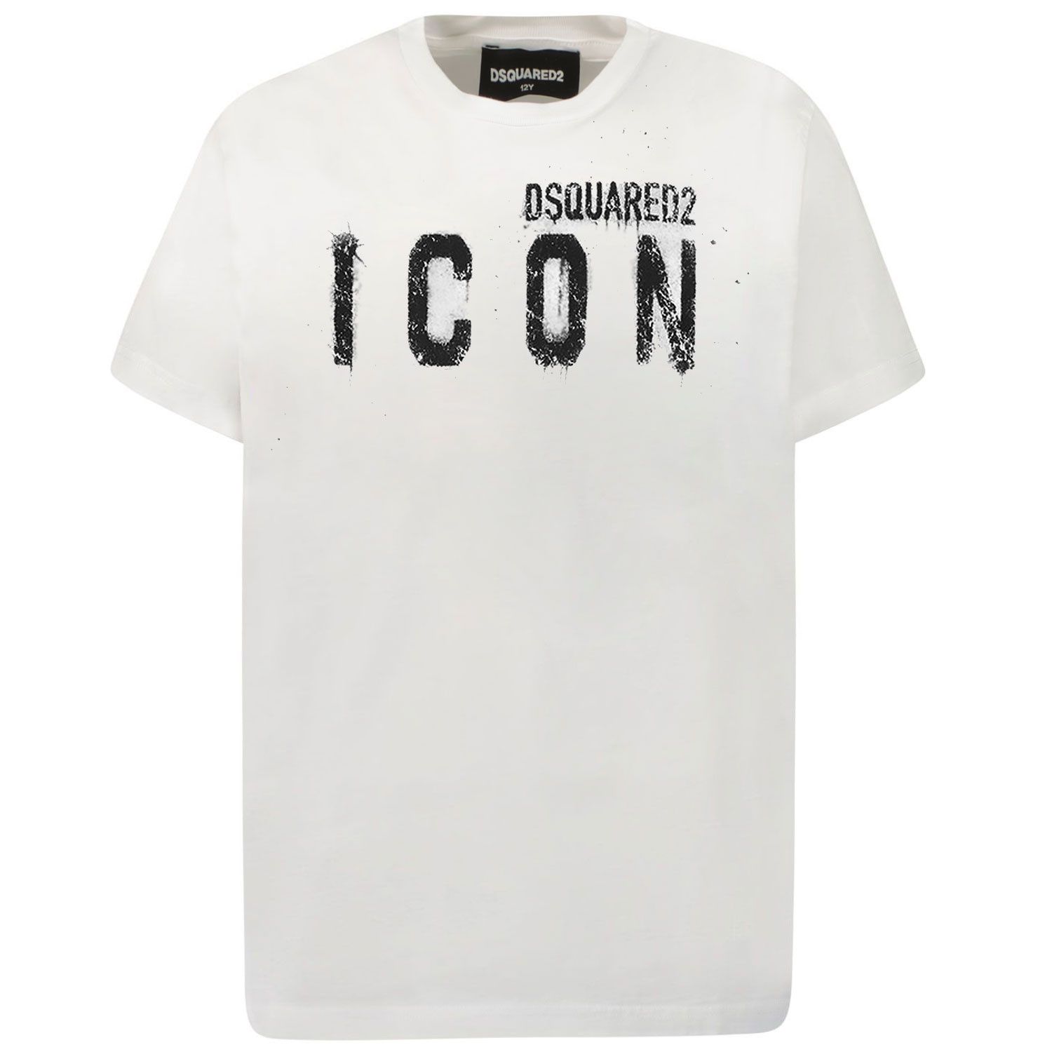 Picture of Dsquared2 DQ0926 kids t-shirt white