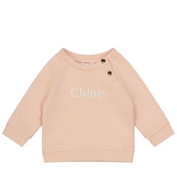Chloe C05426 Babypullover Hellrosa Bild von Chloe C05426 Babypullover Hellrosa