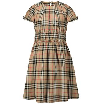 Burberry 8022431 kinderjurk beige Afbeelding van Burberry 8022431 kinderjurk beige
