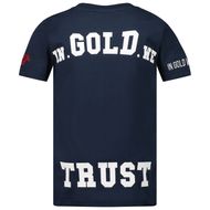 Afbeelding van in Gold We Trust THE PUSHA kinder t-shirt navy