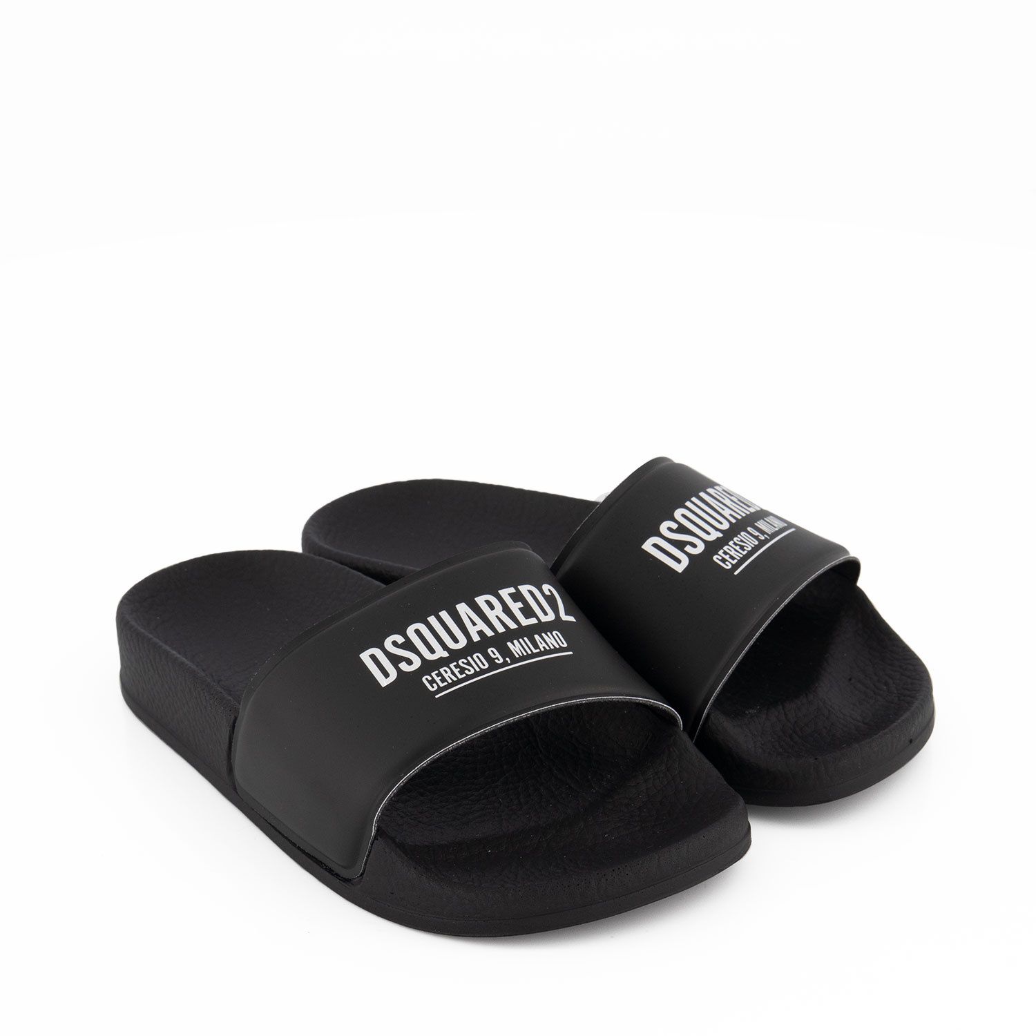 Picture of Dsquared2 DQ0608 kids flipflops black
