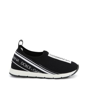 Dolce & Gabbana D10723 / AH677 kindersneakers zwart Afbeelding van Dolce & Gabbana D10723 / AH677 kindersneakers zwart