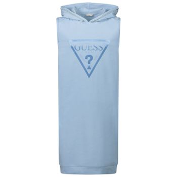 Guess J02K32 kinderjurk licht blauw Afbeelding van Guess J02K32 kinderjurk licht blauw