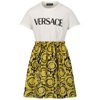 Picture of Versace 1000327 1A02444 kids dress gold