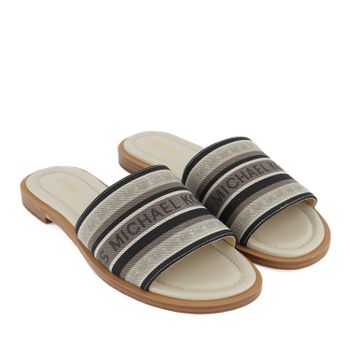 Michael Kors 40S0VAFP1D Damen-Flip-Flops Schwarz Bild von Michael Kors 40S0VAFP1D Damen-Flip-Flops Schwarz