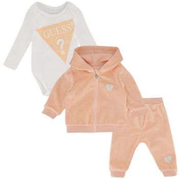 Guess H0BW01/KA2X0 Baby-Trainingsanzug Hellrosa Bild von Guess H0BW01/KA2X0 Baby-Trainingsanzug Hellrosa