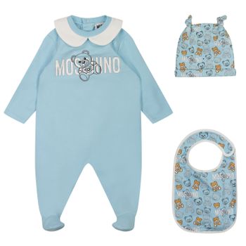 Moschino MUY03K boxpakje licht blauw Afbeelding van Moschino MUY03K boxpakje licht blauw