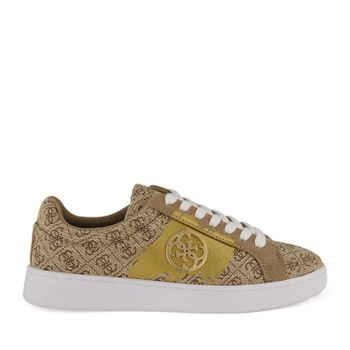 Guess FL5RM2FAL12 dames sneakers beige Afbeelding van Guess FL5RM2FAL12 dames sneakers beige