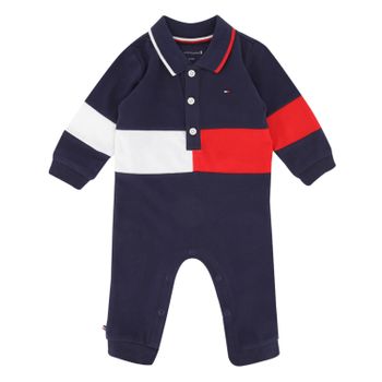 Tommy Hilfiger KN0KN01166 Babystrampelanzug Marine Bild von Tommy Hilfiger KN0KN01166 Babystrampelanzug Marine