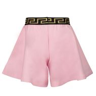 Afbeelding van Versace 1000065 1A01363 baby shorts licht roze