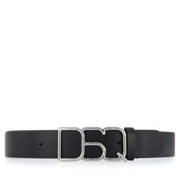 Dsquared2 DQ0142 kinderriem zwart Afbeelding van Dsquared2 DQ0142 kinderriem zwart