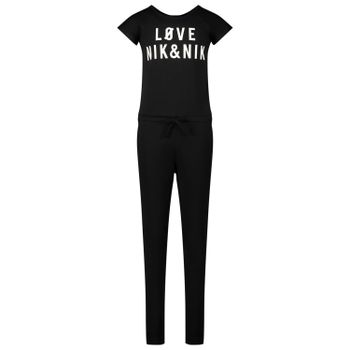 NIK&NIK G2799 kids jumpsuit black Picture of NIK&NIK G2799 kids jumpsuit black