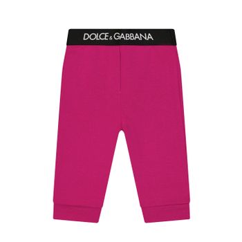 Dolce & Gabbana L2JP9F G7E3Z babybroekje fuchsia Afbeelding van Dolce & Gabbana L2JP9F G7E3Z babybroekje fuchsia