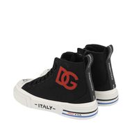 Afbeelding van Dolce & Gabbana DA5039 AQ722 kindersneakers zwart/wit