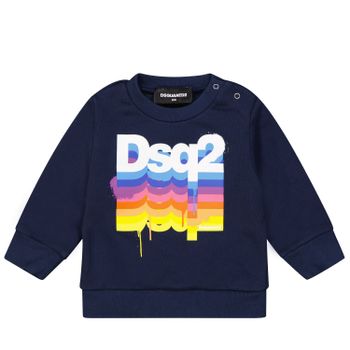 Dsquared2 DQ1309 Babypullover Marine Bild von Dsquared2 DQ1309 Babypullover Marine