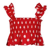 Picture of MonnaLisa 319301 baby shirt red
