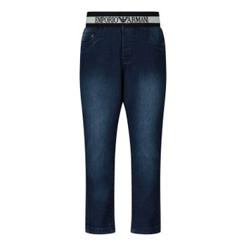 Armani 3HHJ07 babybroekje jeans Afbeelding van Armani 3HHJ07 babybroekje jeans