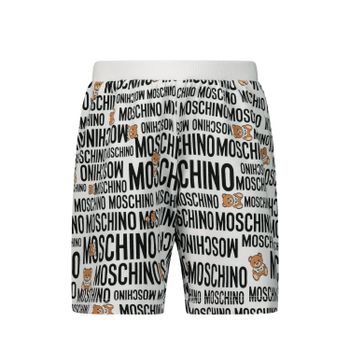 Moschino MUQ003 baby shorts wit Afbeelding van Moschino MUQ003 baby shorts wit