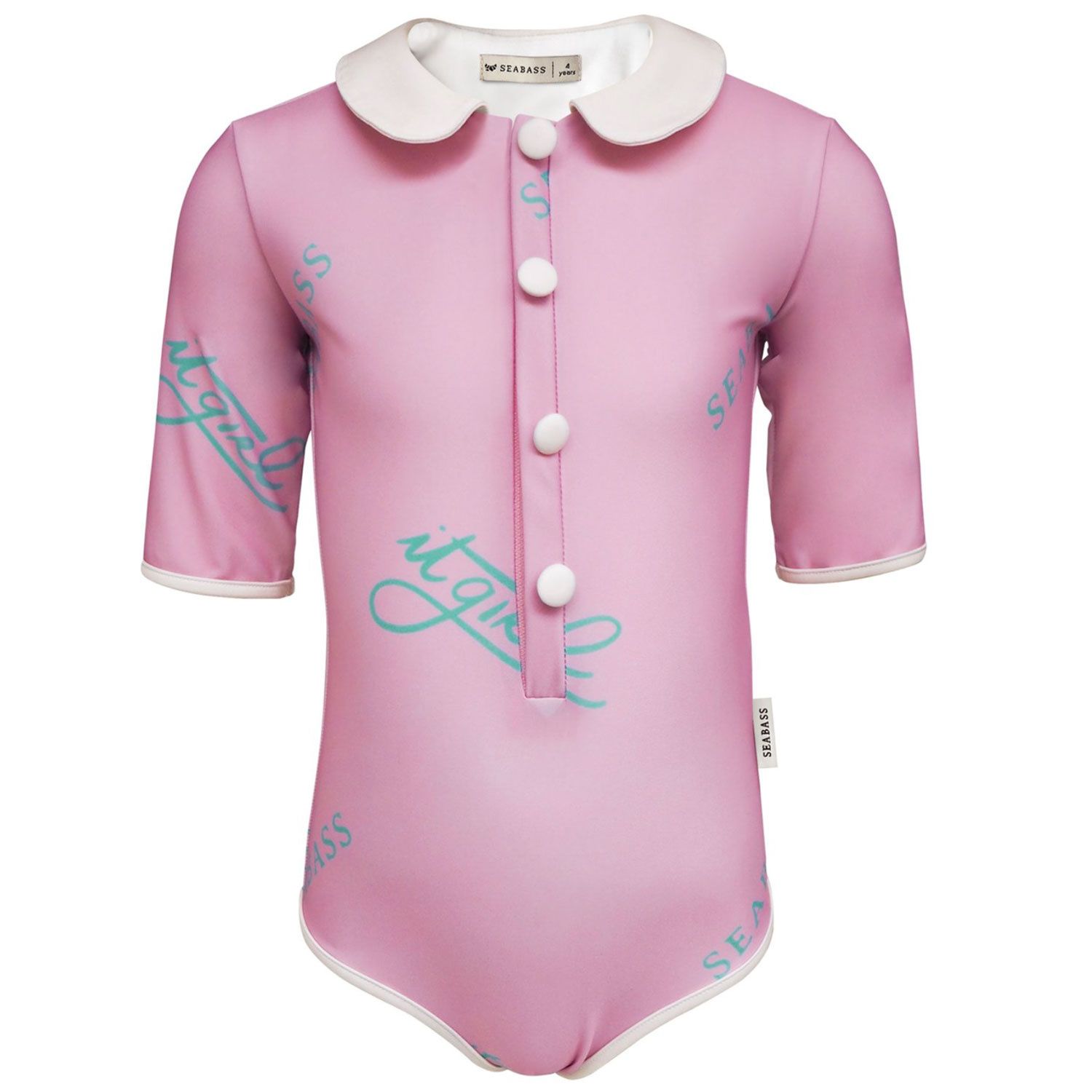 Picture of SEABASS UV SWIMSUIT kids swimwear light pink