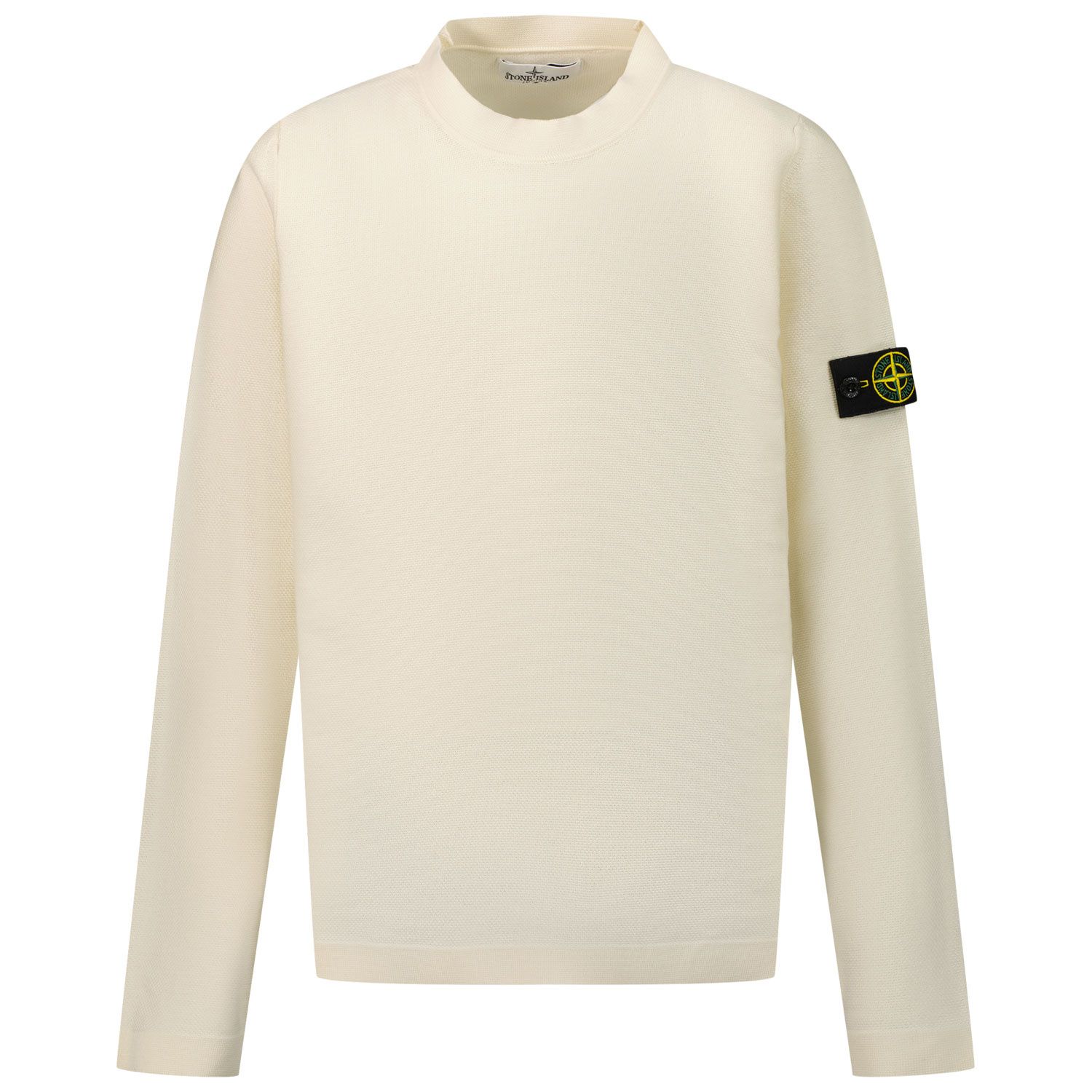 Picture of Stone Island 7616507A4 kids sweater off white
