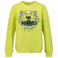 Picture of Kenzo K25617 kids sweater lime