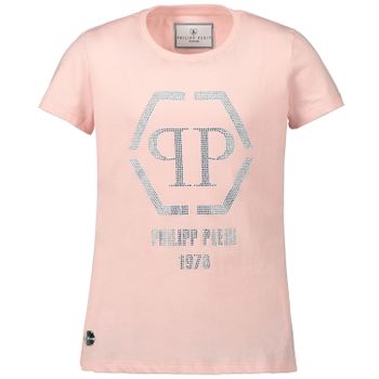 Philipp Plein GTK0517 kinder t-shirt licht roze Afbeelding van Philipp Plein GTK0517 kinder t-shirt licht roze