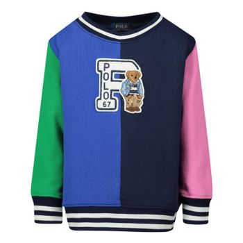 Ralph Lauren 785947 kindertrui blauw Afbeelding van Ralph Lauren 785947 kindertrui blauw