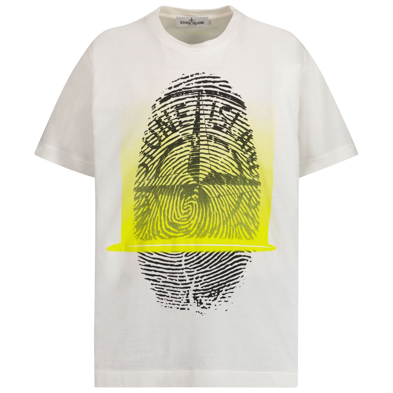 Picture of Stone Island 771621053 kids t-shirt white