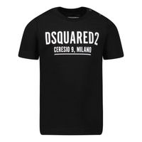 Picture of Dsquared2 DQ0842 baby shirt black
