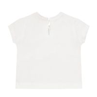 Picture of MonnaLisa 310600 baby shirt off white