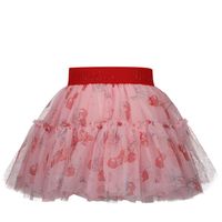 Picture of MonnaLisa 319702 baby skirt light pink