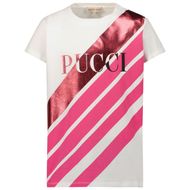 Afbeelding van Pucci 9P8111 kinder t-shirt fuchsia