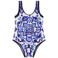 Picture of Dolce & Gabbana L2J812 G7EW6 baby swimwear blue