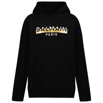 Balmain 6R4O00 kindertrui zwart Afbeelding van Balmain 6R4O00 kindertrui zwart