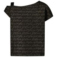 Afbeelding van DKNY D35S05 kinder t-shirt zwart