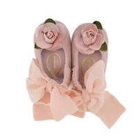 Picture of MonnaLisa 390003 baby shoes light pink