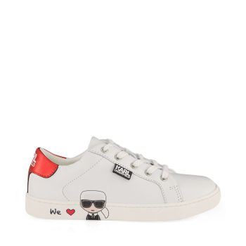 Karl Lagerfeld Z19037 kinderschoenen wit Afbeelding van Karl Lagerfeld Z19037 kinderschoenen wit