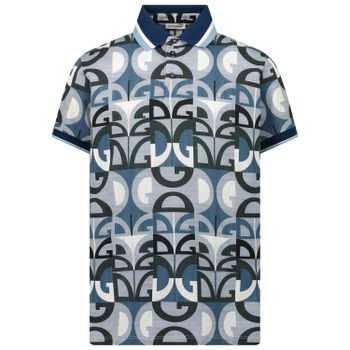 Dolce & Gabbana L4JT6Q HS7C2 Kinder-Poloshirt Blau Bild von Dolce & Gabbana L4JT6Q HS7C2 Kinder-Poloshirt Blau