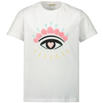 Kenzo 10028 kinder t-shirt wit Afbeelding van Kenzo 10028 kinder t-shirt wit