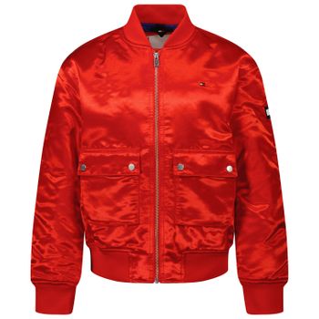 Tommy Hilfiger KG0KG05586 Kindermantel Rot Bild von Tommy Hilfiger KG0KG05586 Kindermantel Rot