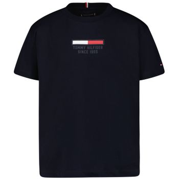 Tommy Hilfiger KB0KB07588 Kindershirt Dunkelblau Bild von Tommy Hilfiger KB0KB07588 Kindershirt Dunkelblau