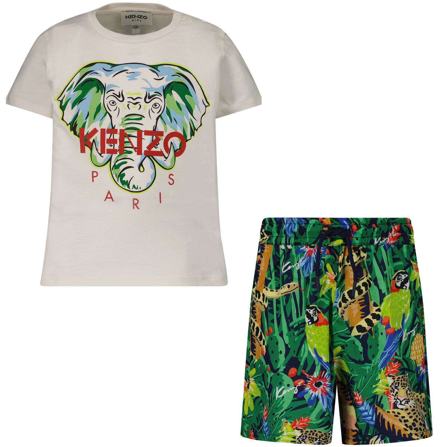 Picture of Kenzo K08039 baby set green