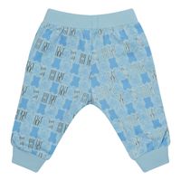 Picture of Moschino MOP03N baby pants light blue