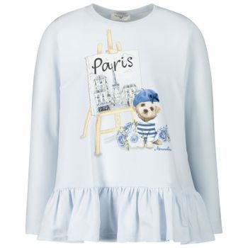 MonnaLisa 196604SD kinder tuniekje licht blauw Afbeelding van MonnaLisa 196604SD kinder tuniekje licht blauw