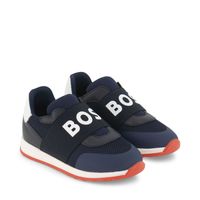 Picture of Boss J09171 kids sneakers navy