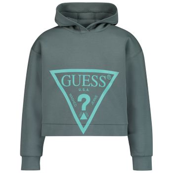 Guess J2YQ23 FL03S kindertrui groen Afbeelding van Guess J2YQ23 FL03S kindertrui groen