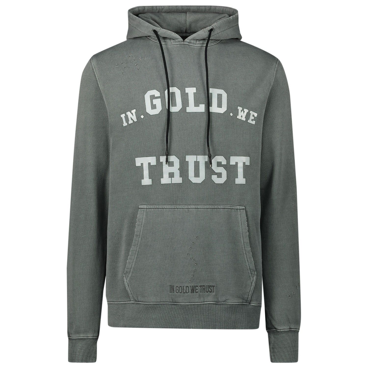 in gold we trust hoodie heren