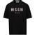 MSGM 27706 kinder t-shirt zwart